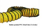 Hadice pružná PVC 23cm / 7,6m (2-vývody) pro topidlo Master B 18 EPR