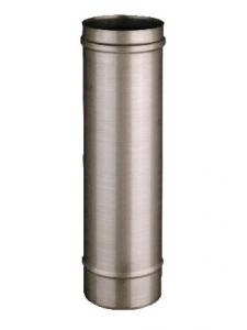 komínový díl - trubka 0,25m - DN 120mm (síla plechu 0,6mm)