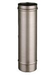 komínový díl - trubka 1m - DN 130mm (síla plechu 0,6mm)