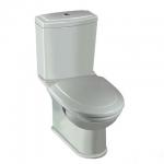 Kombinované WC s vodorovným odpadem, 370 x 700 mm.