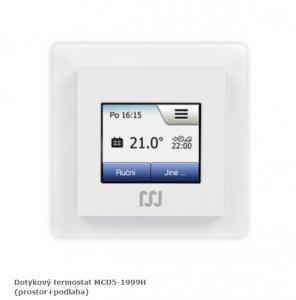 Treo H Touch 225, termostat s dotykovým displejem (prostor+podlaha), české menu(MCD5-1999)