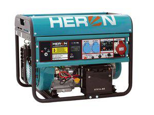 HERON EGM 65 AVR-3E 6500W, 11,2kW/ 15 HP - elektrocentrála 
