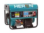HERON EGM 65 AVR-3E 6500W, 11,2kW/ 15 HP - elektrocentrála 
